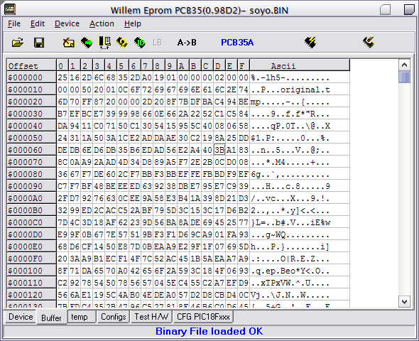 Screenshot PCB35(0.98D2)